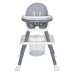 Детский стульчик для кормления 2 в 1 M 6041 Gray