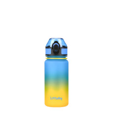 Детская бутылка для воды LittleBig 3020(Yellow-Blue) 350 мл, желто-голубая