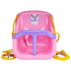 Детские качели 8102TXK(Pink) пластик, до 20 кг, веревка 2,5 м