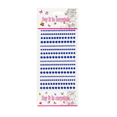 Наклейки декоративные XY-020(Blue) для авто, ноутбуков, телефонов