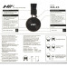 Беспроводные Bluetooth Наушники с MP3 плеером NIA-X3 Радио блютуз Чёрные