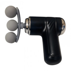 Массажер Fascial Gun, Портативный массажный пистолет LM-130 с турборежимом Черный Массажер Fascial Gun, Портативный массажный пистолет LM-130 с турборежимом Черный