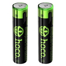 Аккумуляторы мини пальчик AAA 320mAh 2шт с разъемом Type-C HOCO JA4