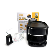 Мультипечь с функцией гриля DENX DX3411 4,5 л сенсорная. Черный (DX3411)