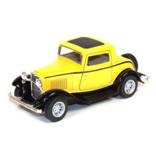 Машинка KINSMART "Ford 3 Window Coupe" (желтая)