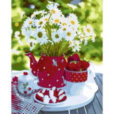 Картина по номерам "На даче" Картина по номерам "На даче"