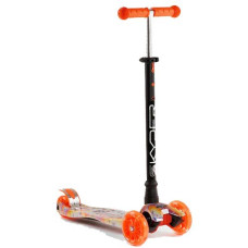 Самокат трехколесный "Skyper Maxi", оранжевый