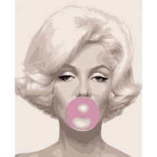 Картина по номерам "Очаровательная Мэрилин" ★★★