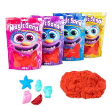 Кинетический песок "Magic Sand", 500 г (красный)