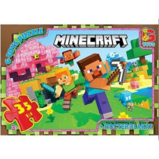 Пазлы "Minecraft" (Майнкрафт)", 35 эл