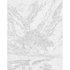 Картина за номерами "Дерево серед гір" 40*50 см