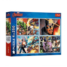 Пазлы - (4х250 элм.) - "Героические дни"/Trefl Пазлы - (4х250 элм.) - "Героические дни"/Trefl