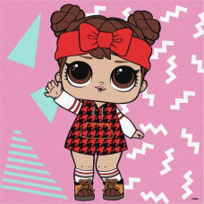 Картина по номерам "L.O.L. Surprise! Winter chill. 12" 25х25 см Картина по номерам "L.O.L. Surprise! Winter chill. 12" 25х25 см