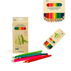 Карандаш цветные AIHAO, AH-9015-12
