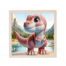 Детский деревянный пазл-вкладыш Детский деревянный пазл-вкладыш