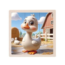 Детский деревянный пазл-вкладыш Детский деревянный пазл-вкладыш