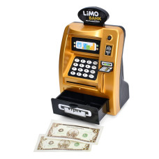 Электронная копилка-банкомат M 4550-2 I UA(Gold) световые и звуковые эффекты