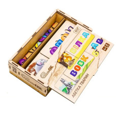 УЦЕНКА!!! Развивающая деревянная игрушка-пазл Азбука животных PuzzleOK Puz-91768-UC УЦЕНКА!!! Развивающая деревянная игрушка-пазл Азбука животных PuzzleOK Puz-91768-UC