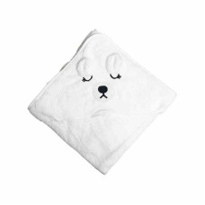 Детское полотенце с капюшоном MGZ-0640(White) размер 80х80 см