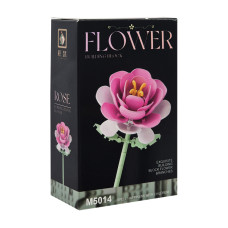 Конструктор детский Flower M5026-14 элементы для создания стебля и лепестков