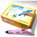 3Д ручка с LCD дисплеем Smart 3D pen-2 розовая