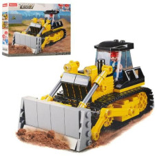 Конструктор бульдозер14,5см, фігурка, 231дет, в кор-ці, M38-B0802