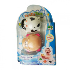 Игровой набор для ванной CQS606-2 резиновые животные (Коровка и Свинка)