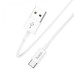Кабель для зарядки USB на Type-C HOCO X64 3A Lightweight Белый