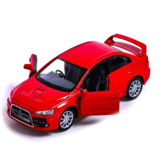 Автомодель легковая MITSUBISHI LANCER EVOLUTION X 1:36, 5'' KT5329W (Красный)