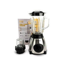 Блендер стационарный DENX DX2001 с чашей 1,5 л, стальной. Серебристый (DX2001) Блендер стационарный DENX DX2001 с чашей 1,5 л, стальной. Серебристый (DX2001)