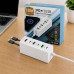 Сетевое зарядное устройство 120 W с 3 USB и 3 Type-C / Адаптер быстрой зарядки / Универсальный адаптер питания 26X-203