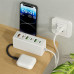 Сетевое зарядное устройство 120 W с 3 USB и 3 Type-C / Адаптер быстрой зарядки / Универсальный адаптер питания 26X-203