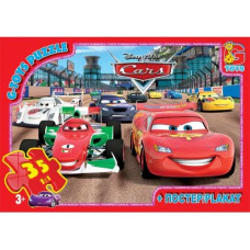 Пазлы "Тачки", 35 эл