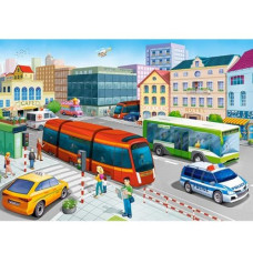 Пазлы "Городская площадь", 120 элементов Пазлы "Городская площадь", 120 элементов