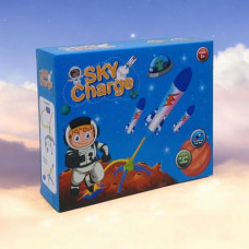 Запуск "Sky Charge", установка, 3 мягкие ракеты, трубка