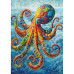 Пазли "Різнокольоровий восьминіг", 500 елементів