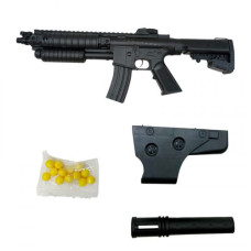 Автомат шарики, батар., лазер, короб. 50х19х6