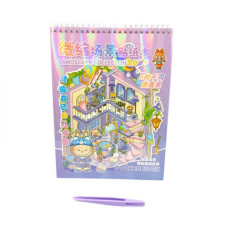 Наклейки дизайн 13х19 см. микс видов