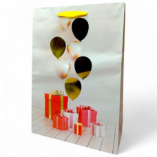 Пакет бумажный (48х12х33 см) микс видов