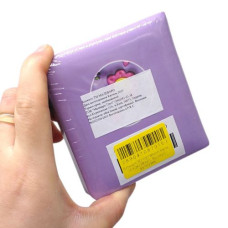 Блокнот 3D 10х9,5 см "Цветы" (ГОЛУБОЙ)