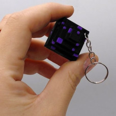 3D Брелоки MINECRAFT / МАЙНКРАФТ DRAGON EGG / ЯЙЦО ДРАКОНА KEYCHAIN, 3D печать