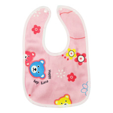 Детский тканевый слюнявчик MGZ-0600-21 на кнопке