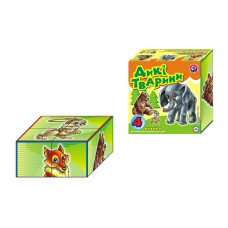 Кубики, дикие животные, Техно 1820 Кубики, дикие животные, Техно 1820