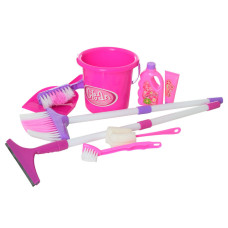 Детский игровой набор для уборки 667-16 с ведром Детский игровой набор для уборки 667-16 с ведром