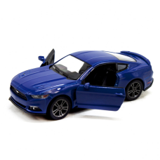 Детская модель машинки Ford Mustang GT (2015) Kinsmart KT5386FW, 1:38 (Blue)