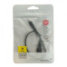 Кабель зарядный Baseus Flat Lightning Cable Fast Data Sync Charging 0.25м (CALZY-A01) Чёрный Оригинал
