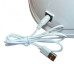LED UV лед уф лампа Sun5 сан5 48вт для наращивания ногтей, гель лак Питание USB Белая