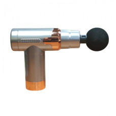 Массажер Аккумуляторный для тела мышечный портативный ручной 4 насадки Fascial Gun JY-760 Серый Массажер Аккумуляторный для тела мышечный портативный ручной 4 насадки Fascial Gun JY-760 Серый