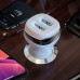 Автомобильное зарядное устройство HOCO Z40 2USB 2.4A Белый