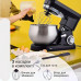Тестомесильная машина Crownberg CB-3407 2600Вт Кухонный комбайн 5 л Планетарный тестомес-миксер Кухонный тесто
